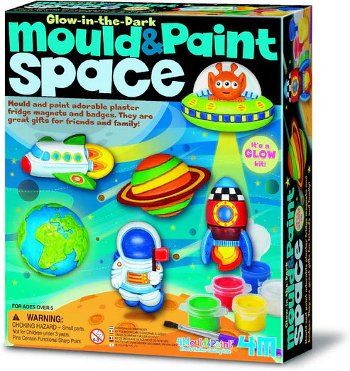 Dark Mould & Paint Space Kit by My Store with black molds, paints, and tools for creative modeling projects.