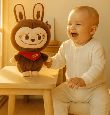 Soft, adorable Labubu bunny plush toy from My Store featuring a cute, cuddly bunny character with floppy ears and pastel fur.
