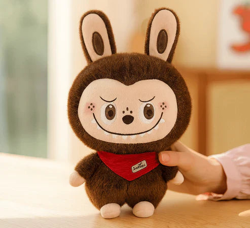 Cute Labubu bunny plush toy from My Store featuring soft fabric, adorable ears, and a friendly expression suitable for cuddling.