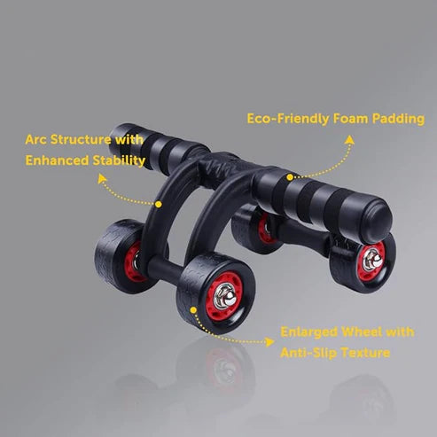 Two-wheel hand pusher from LORDEX FITNESS with handles and wheels, designed for fitness or workout use.