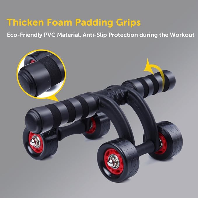 Two-wheel hand pusher from LORDEX FITNESS with sturdy metal frame and rubber wheels for gym or training use.
