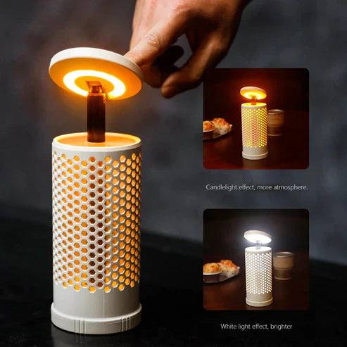 Telescopic camping light by My Store with adjustable extension and bright LED illumination for outdoor camping adventures.